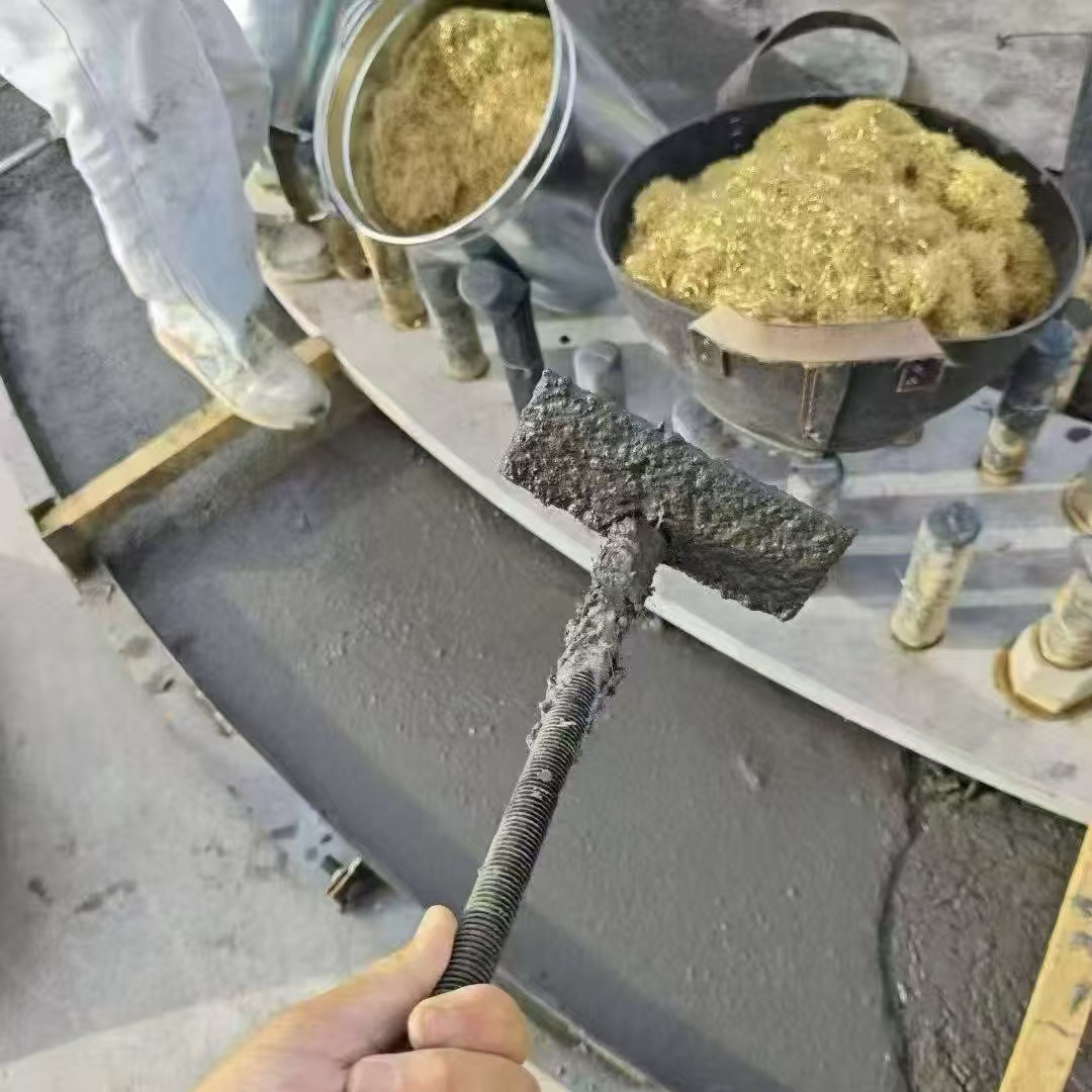 滕州C120钢纤维高强无收灌浆料 轧机压缩机汽轮机发电机锻压设备底座灌浆材料